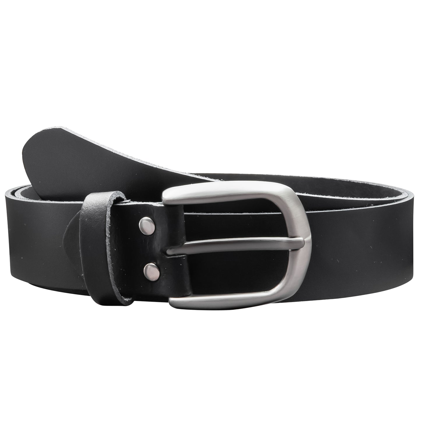 35 mm Gürtel Spaltleder Modell EH417-SL-Schwarz