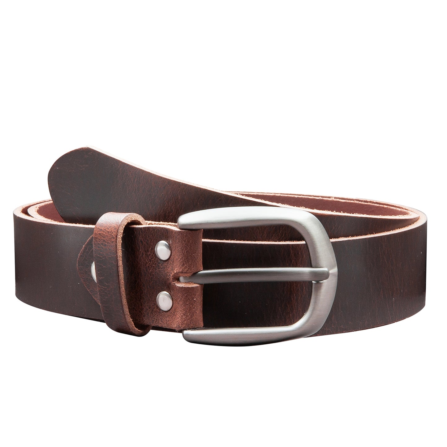 35 mm Gürtel Vollleder Modell EH417-VL-Dunkelbraun