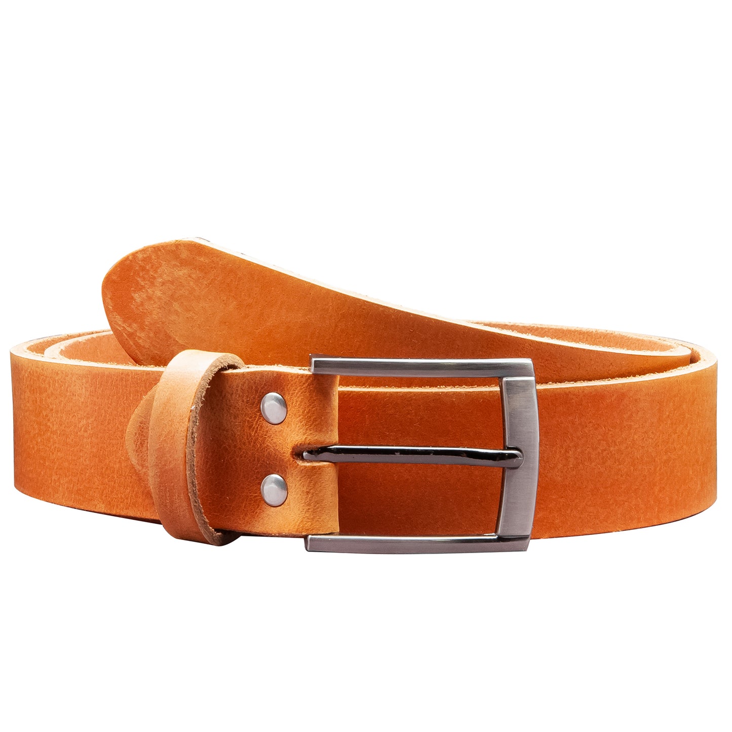35 mm Gürtel Geschliffenes Leder Modell EH418-GE-Cognac