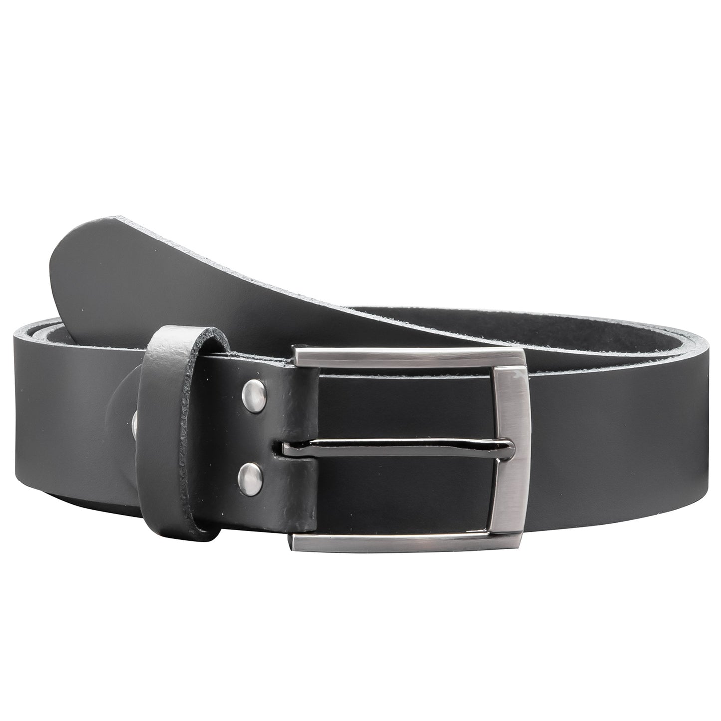 35 mm Gürtel Spaltleder Modell EH418-SL-Grau