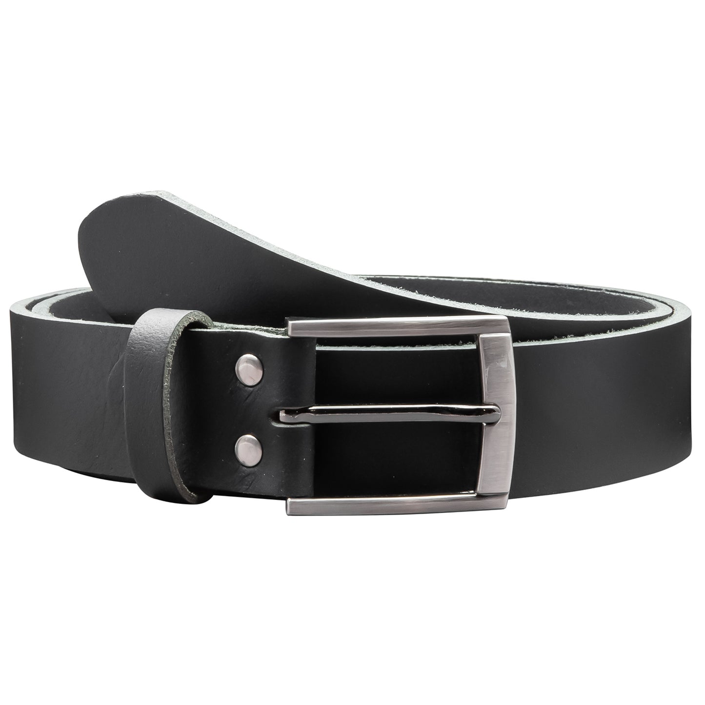 35 mm Gürtel Vollleder Modell EH418-VL-Schwarz
