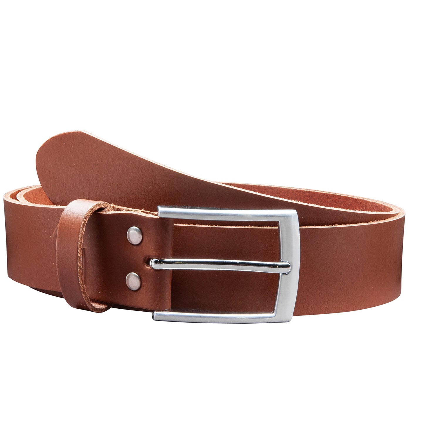 35 mm Gürtel Spaltleder Modell EH421-SL-Hellbraun