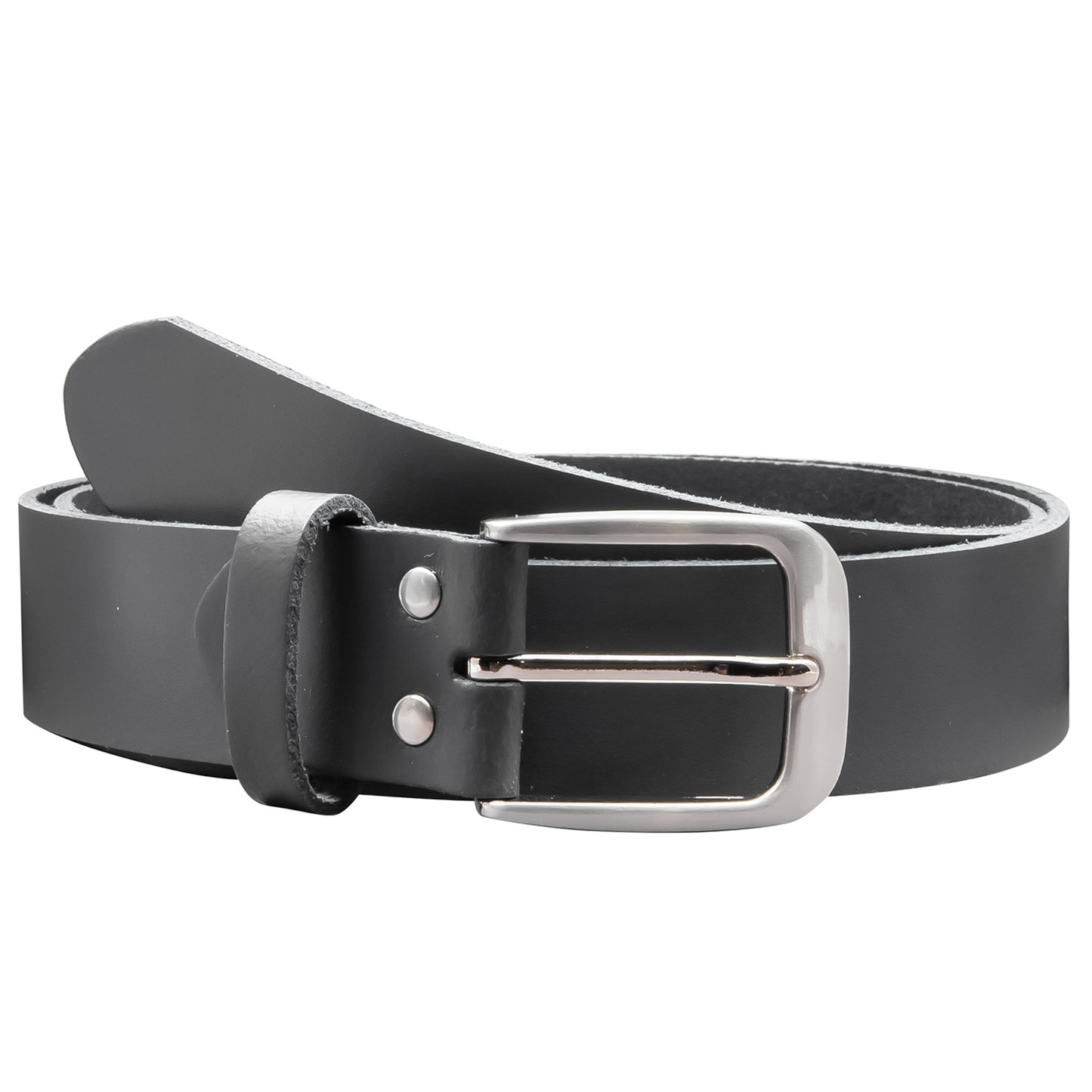 35 mm Gürtel Spaltleder Modell EH428-SL-Grau