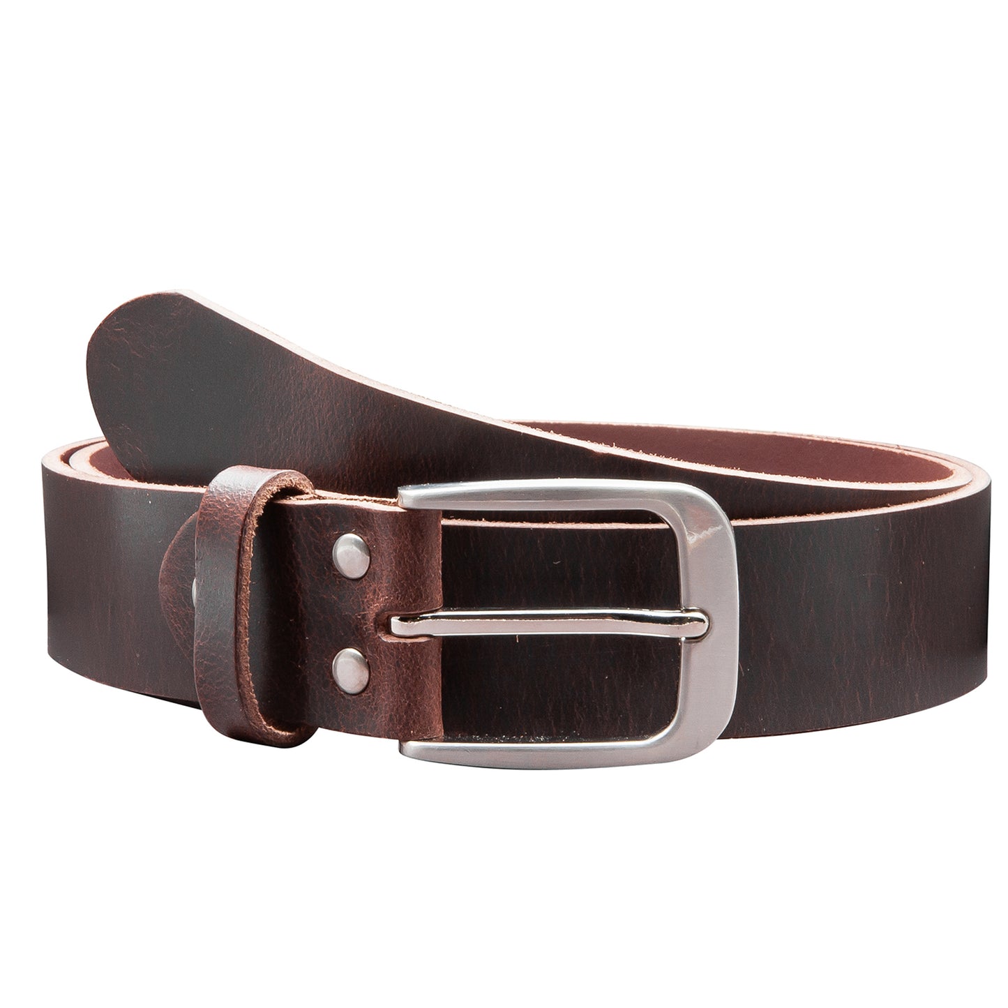 35 mm Gürtel Vollleder Modell EH428-VL-Dunkelbraun