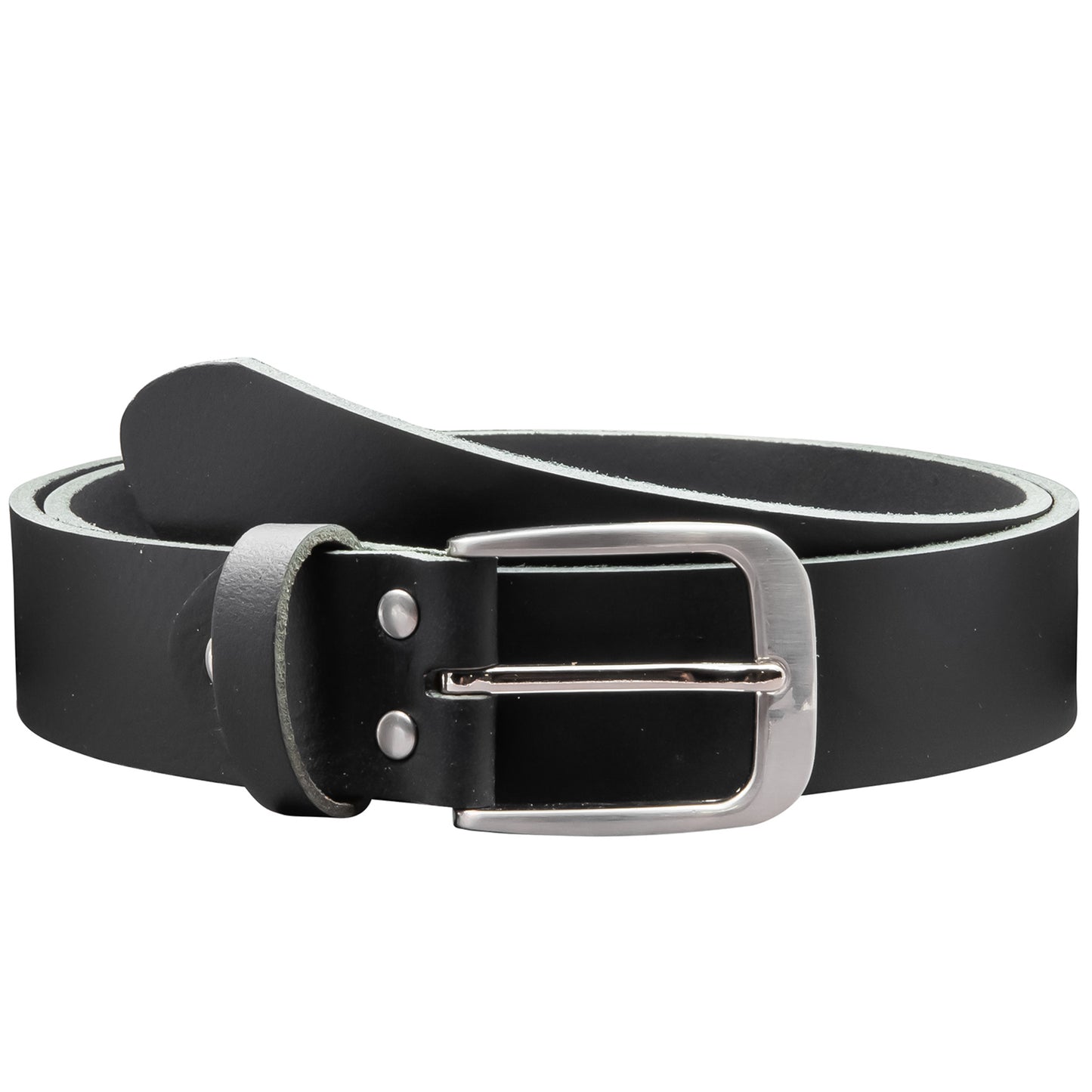 35 mm Gürtel Vollleder Modell EH428-VL-Schwarz