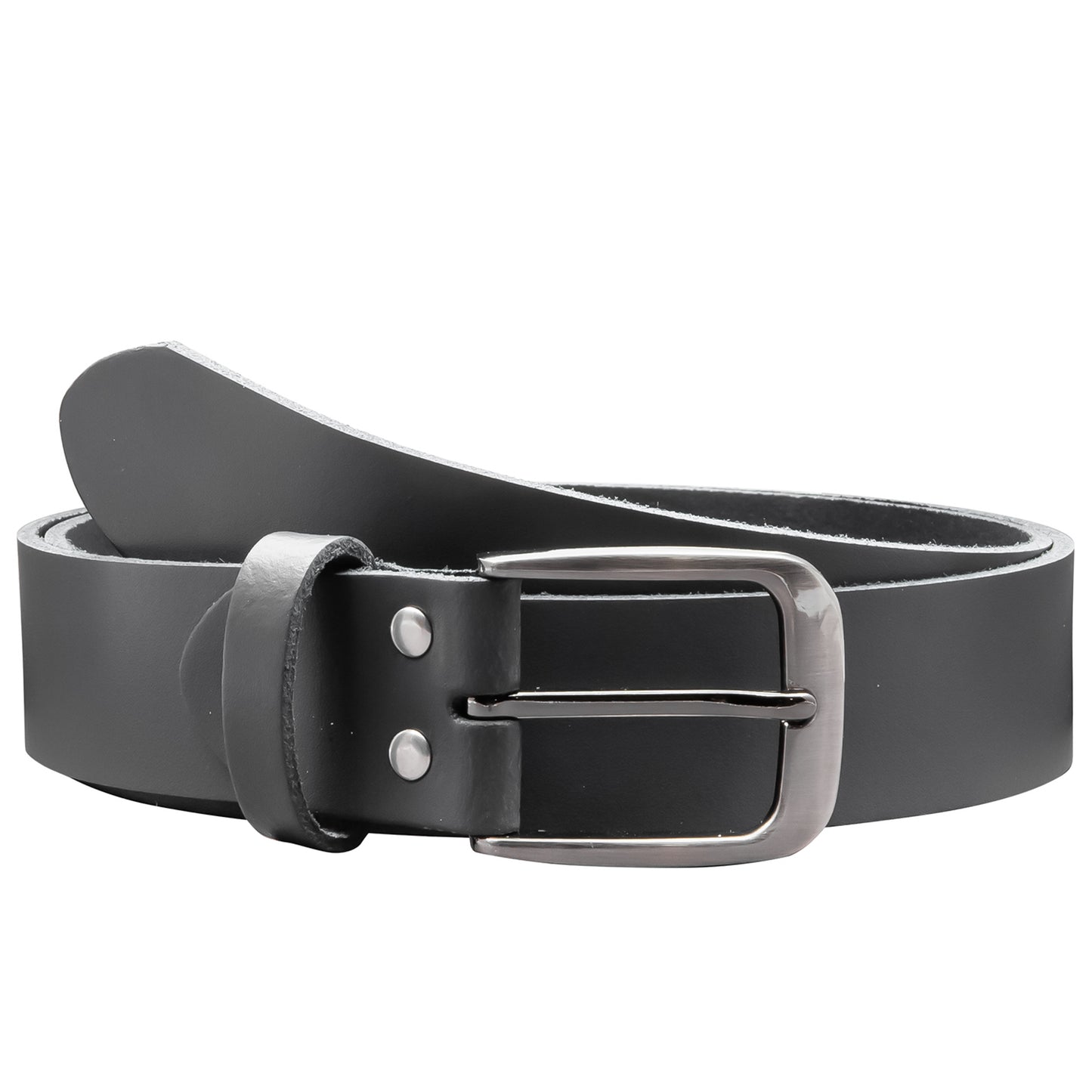 35 mm Gürtel Spaltleder Modell EH434-SL-Grau