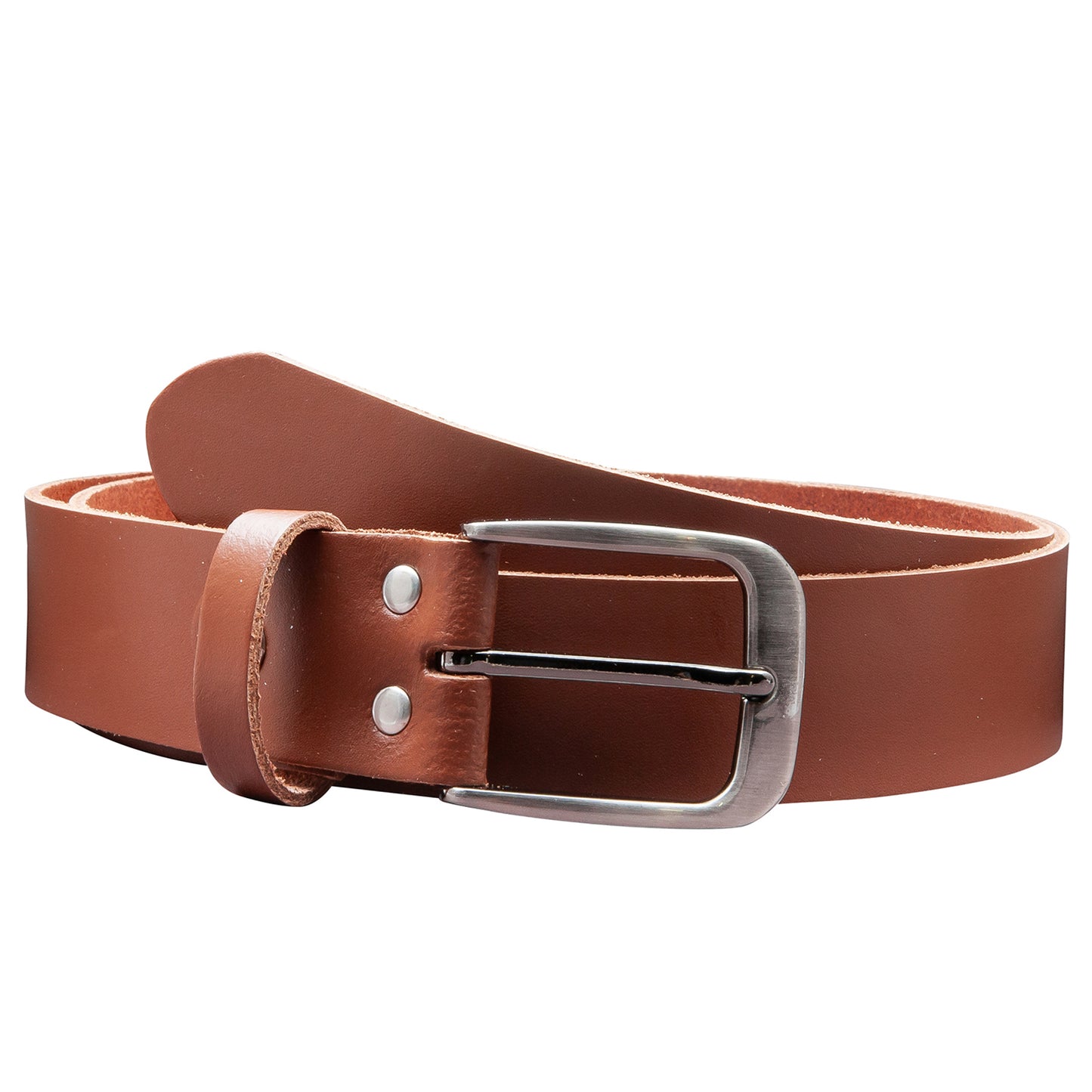 35 mm Gürtel Spaltleder Modell EH434-SL-Hellbraun