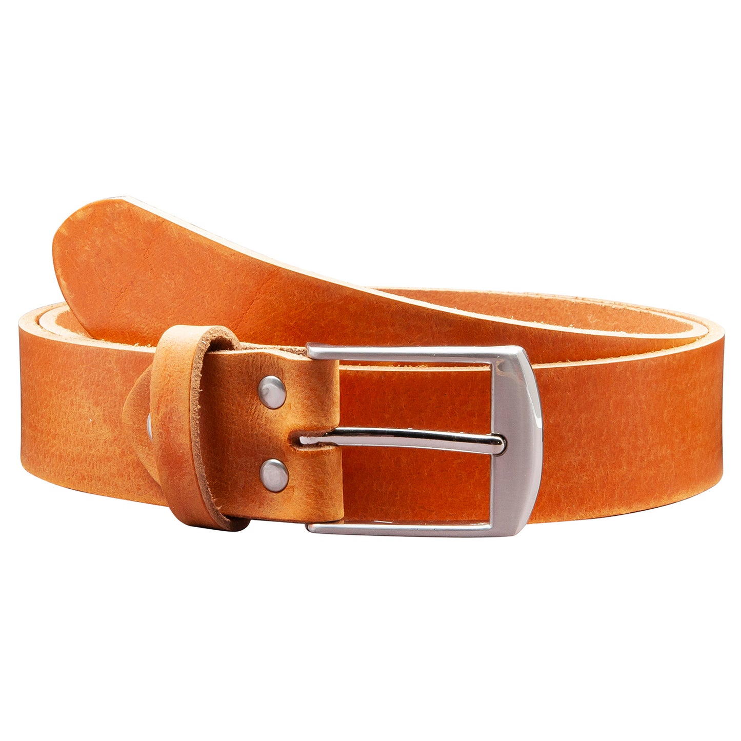 35 mm Gürtel Geschliffenes Leder Modell EH49-GE-Cognac