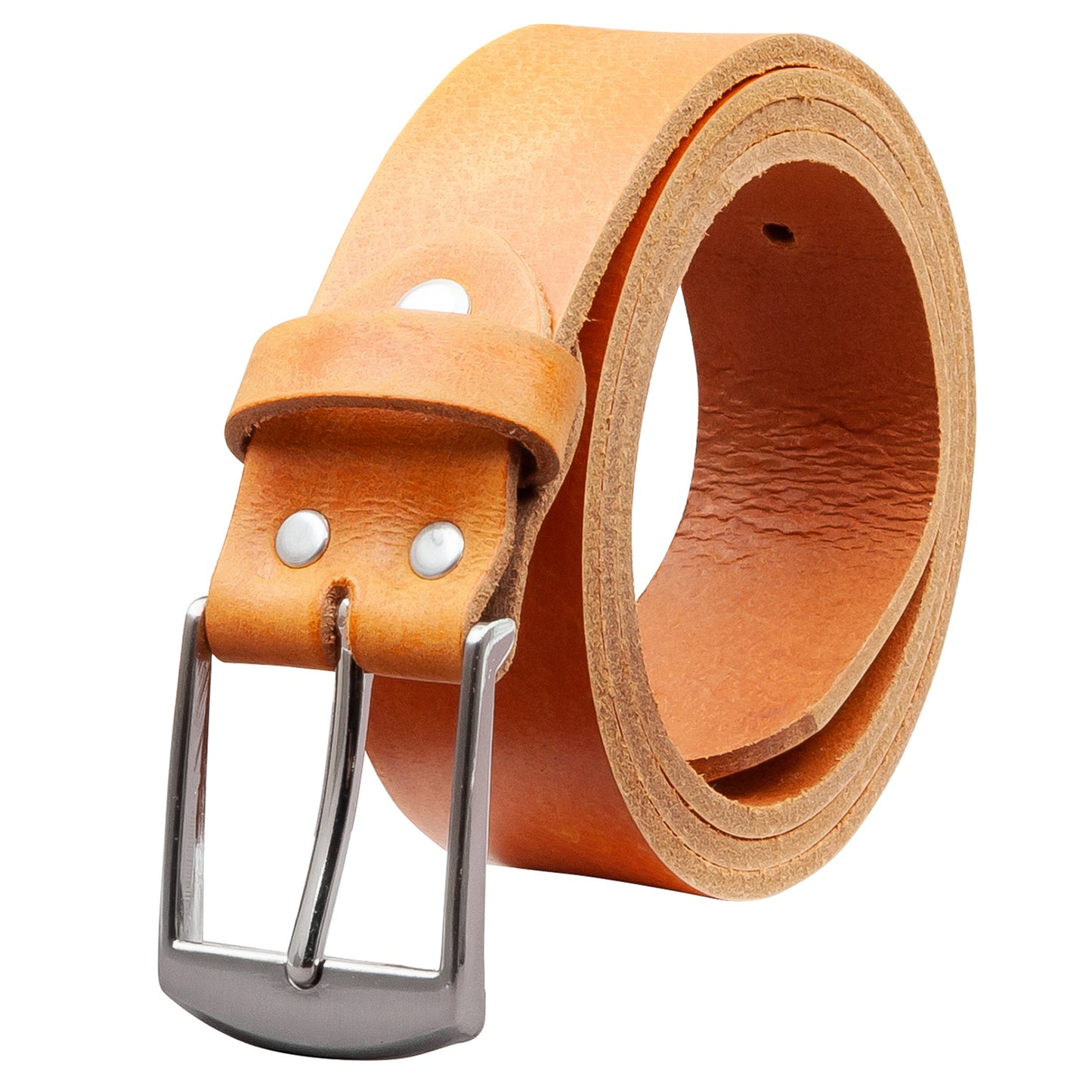 35 mm Gürtel Geschliffenes Leder Modell EH49-GE-Cognac