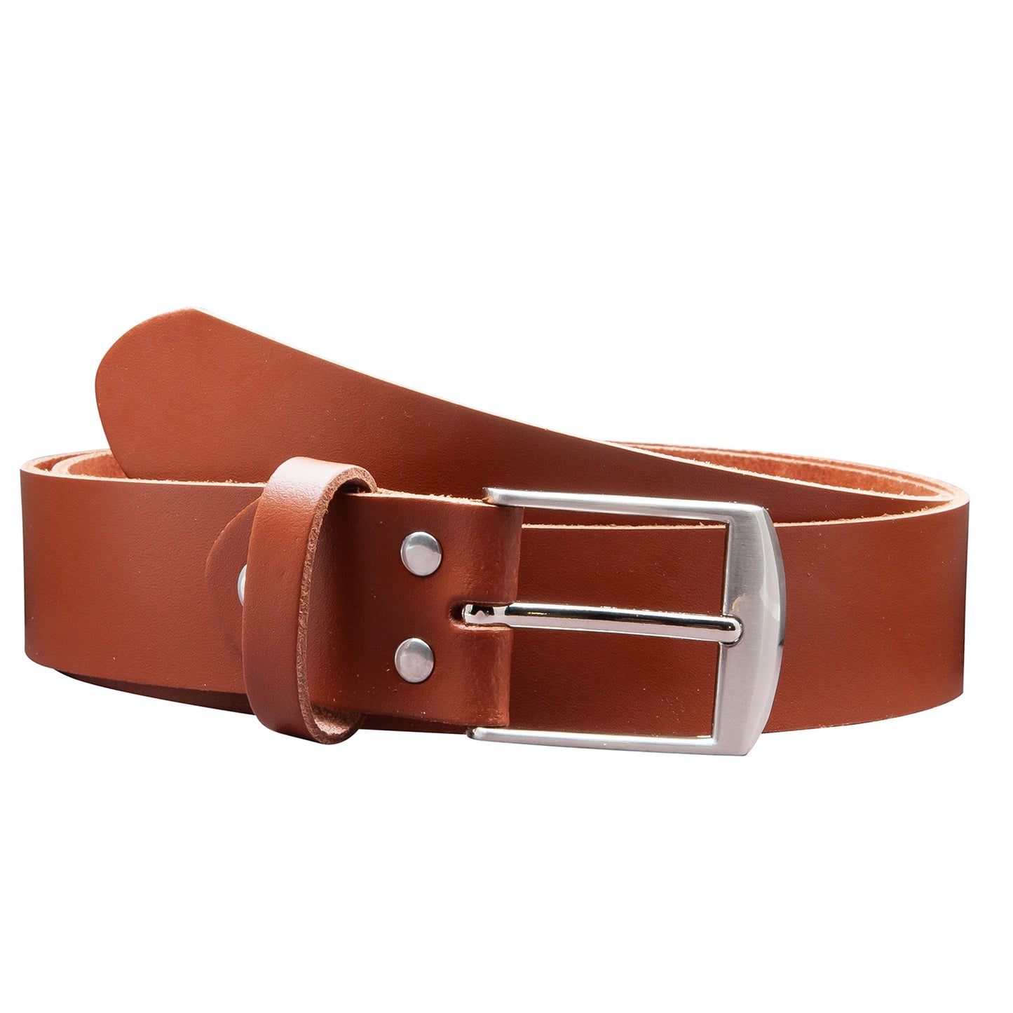 35 mm Gürtel Spaltleder Modell EH49-SL-Cognac