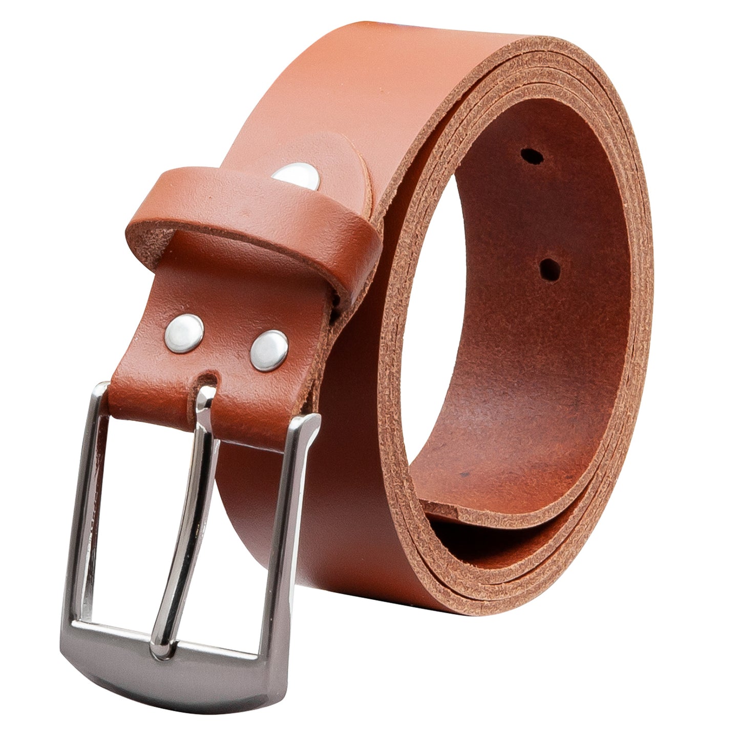 35 mm Gürtel Spaltleder Modell EH49-SL-Cognac