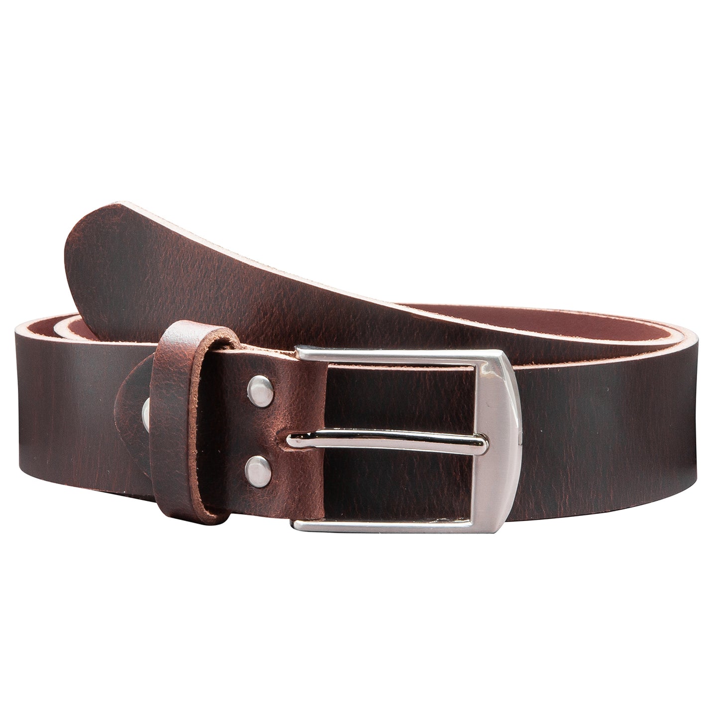 35 mm Gürtel Vollleder Modell EH49-VL-Dunkelbraun