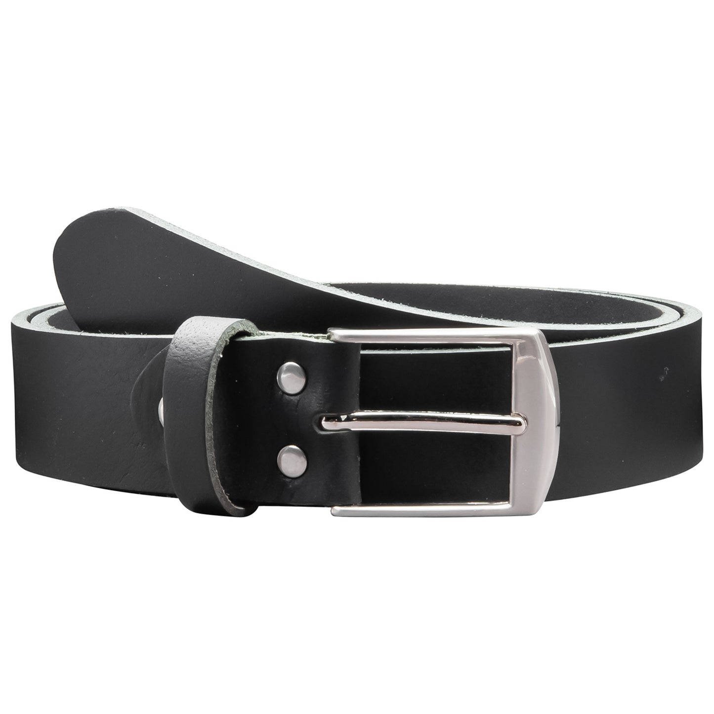 35 mm Gürtel Vollleder Modell EH49-VL-Schwarz