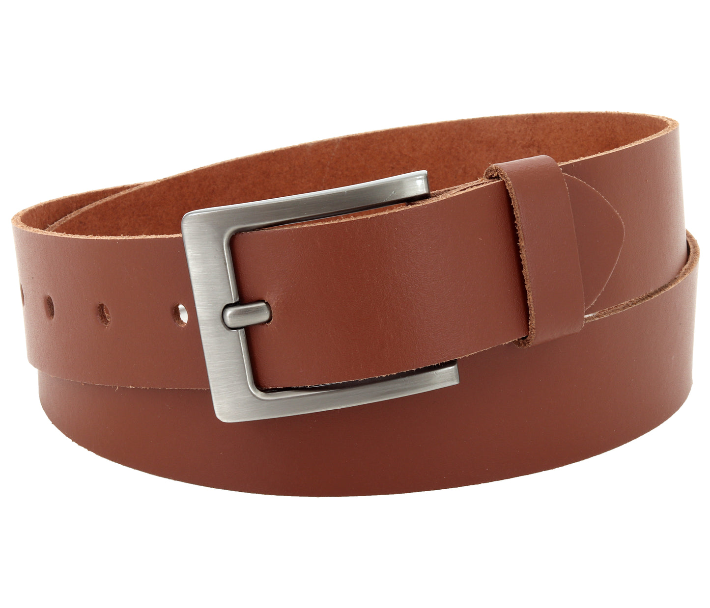 40 mm Gürtel Spaltleder Modell EH51-SL-Hellbraun