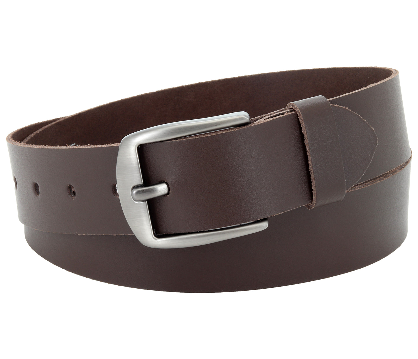 40 mm Gürtel Spaltleder Modell EH510-SL-Dunkelbraun