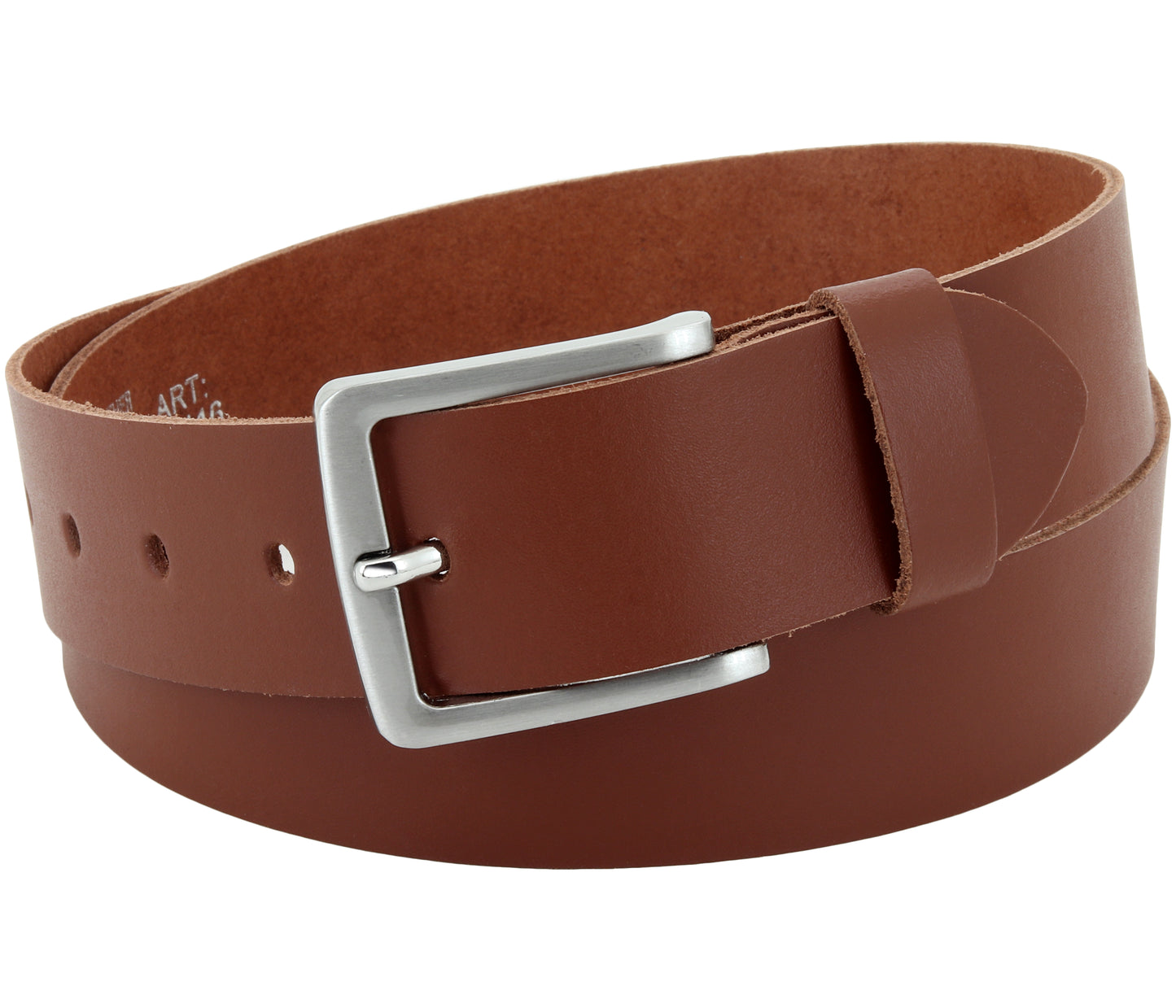 40 mm Gürtel Spaltleder Modell EH518-SL-Hellbraun