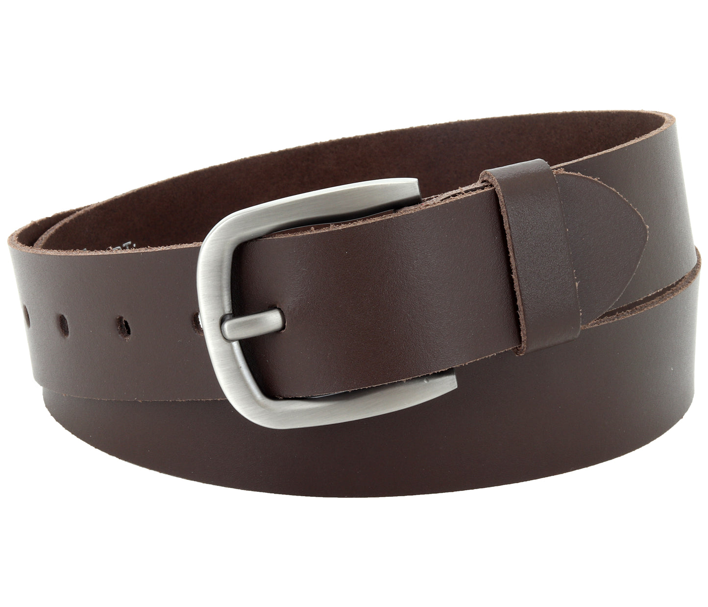 40 mm Gürtel Spaltleder Modell EH52-SL-Dunkelbraun