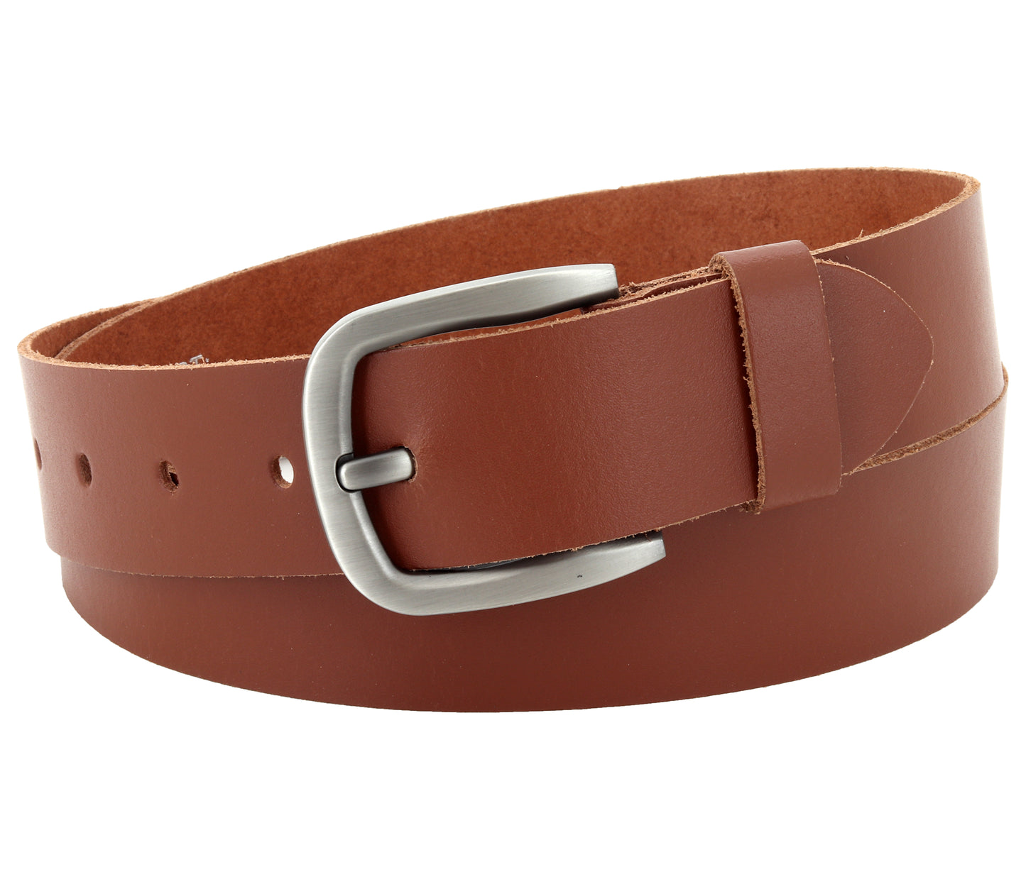 40 mm Gürtel Spaltleder Modell EH52-SL-Hellbraun