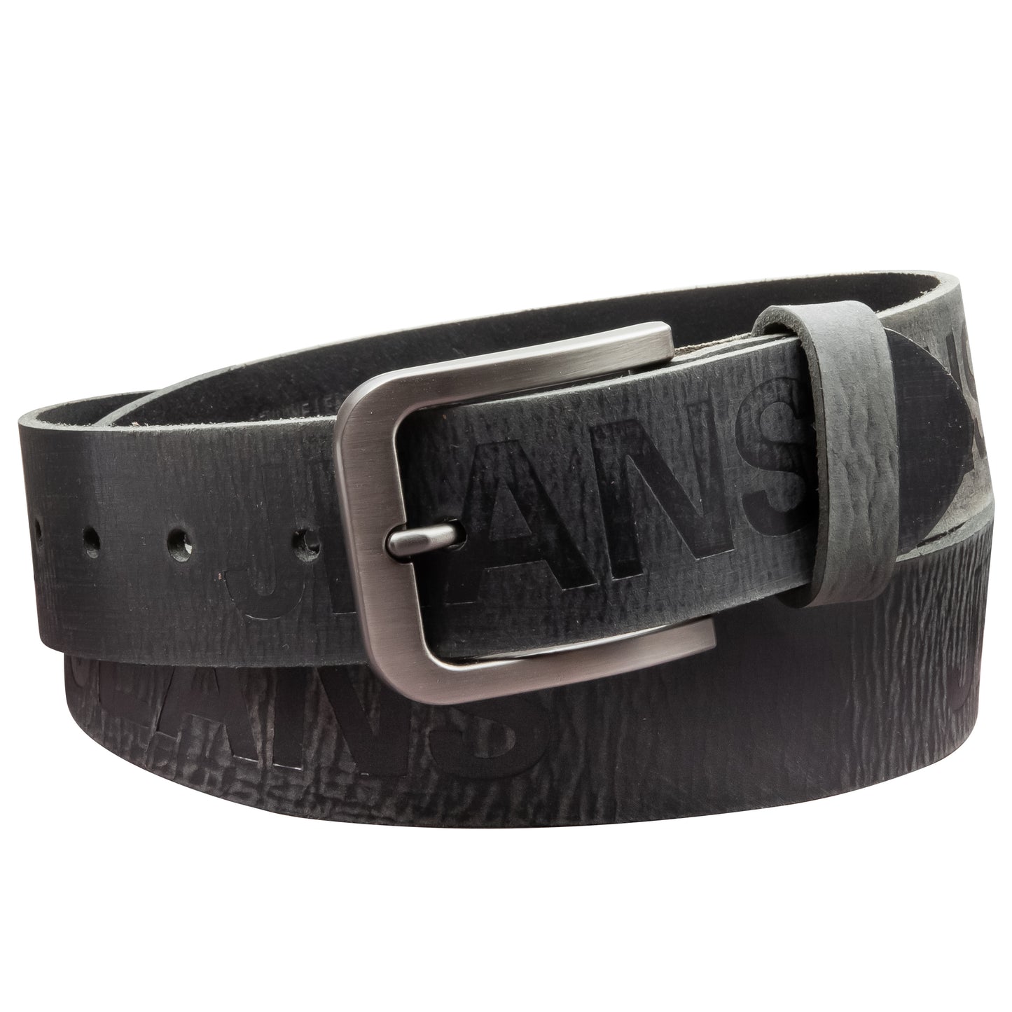 40 mm Gürtel Aufruck Leder Modell EH520-AD-Schwarz