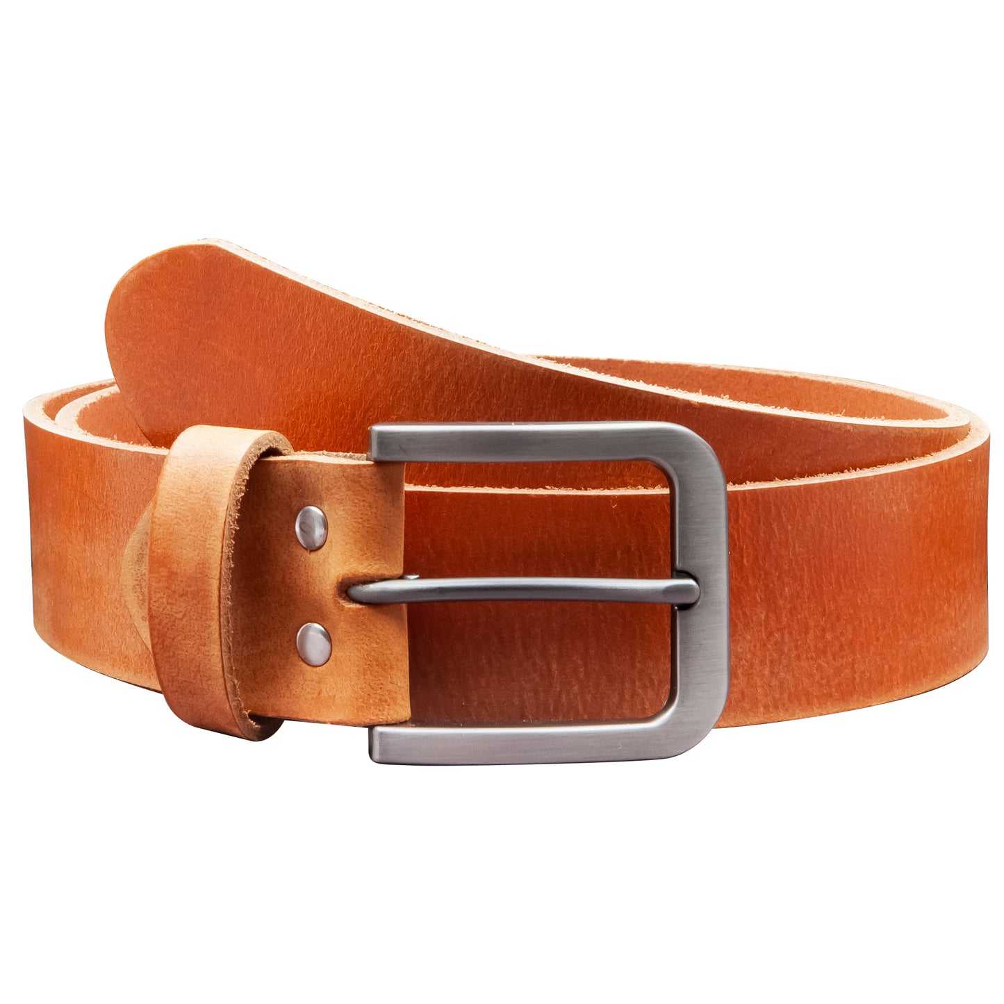 40 mm Gürtel Geschliffenes Leder Modell EH520-GE-Cognac