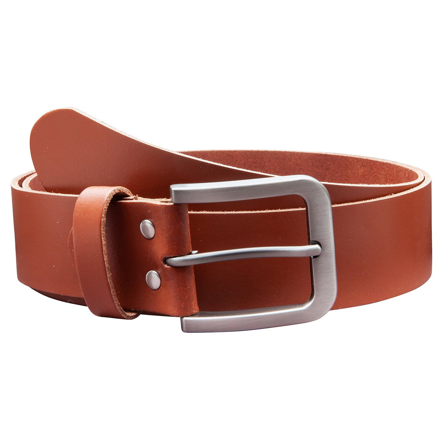 40 mm Gürtel Spaltleder Modell EH520-SL-Cognac