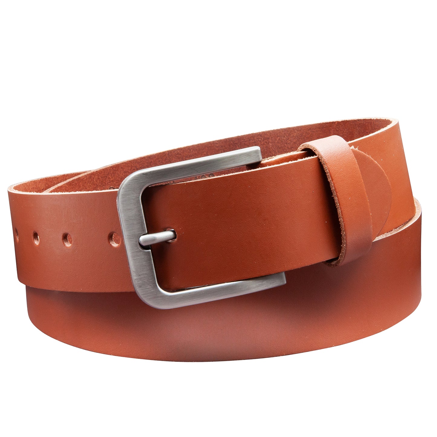 40 mm Gürtel Spaltleder Modell EH520-SL-Cognac