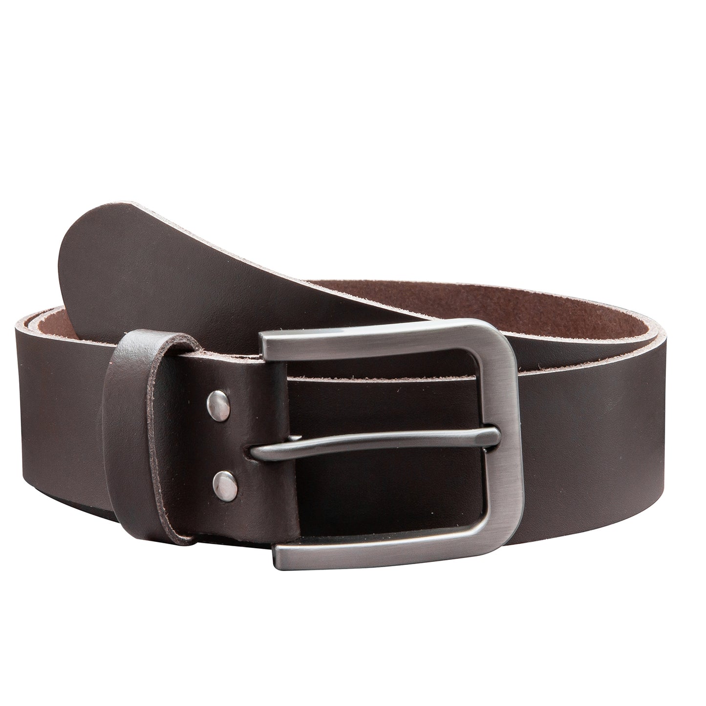 40 mm Gürtel Spaltleder Modell EH520-SL-Dunkelbraun