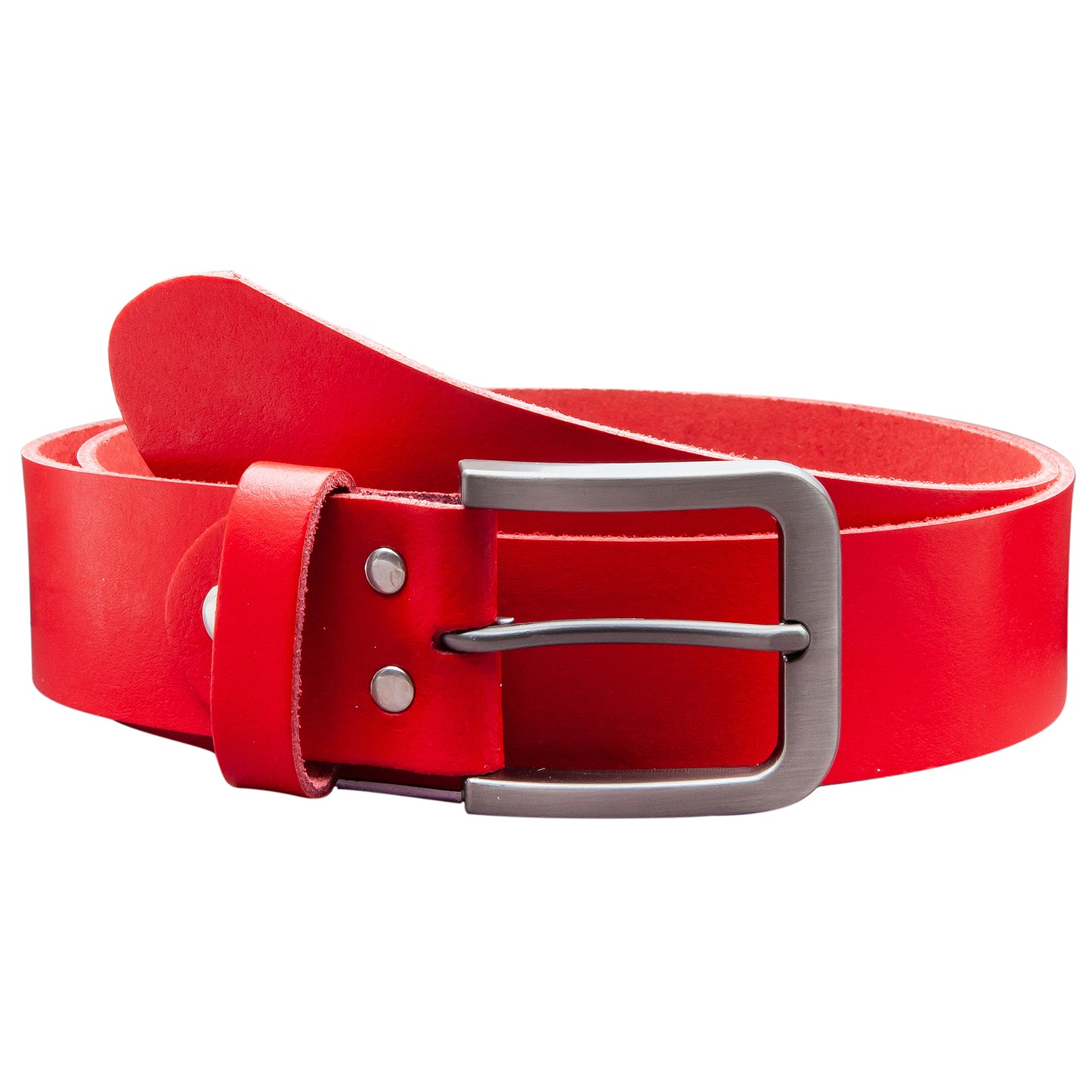 40 mm Gürtel Spaltleder Modell EH520-SL-Rot