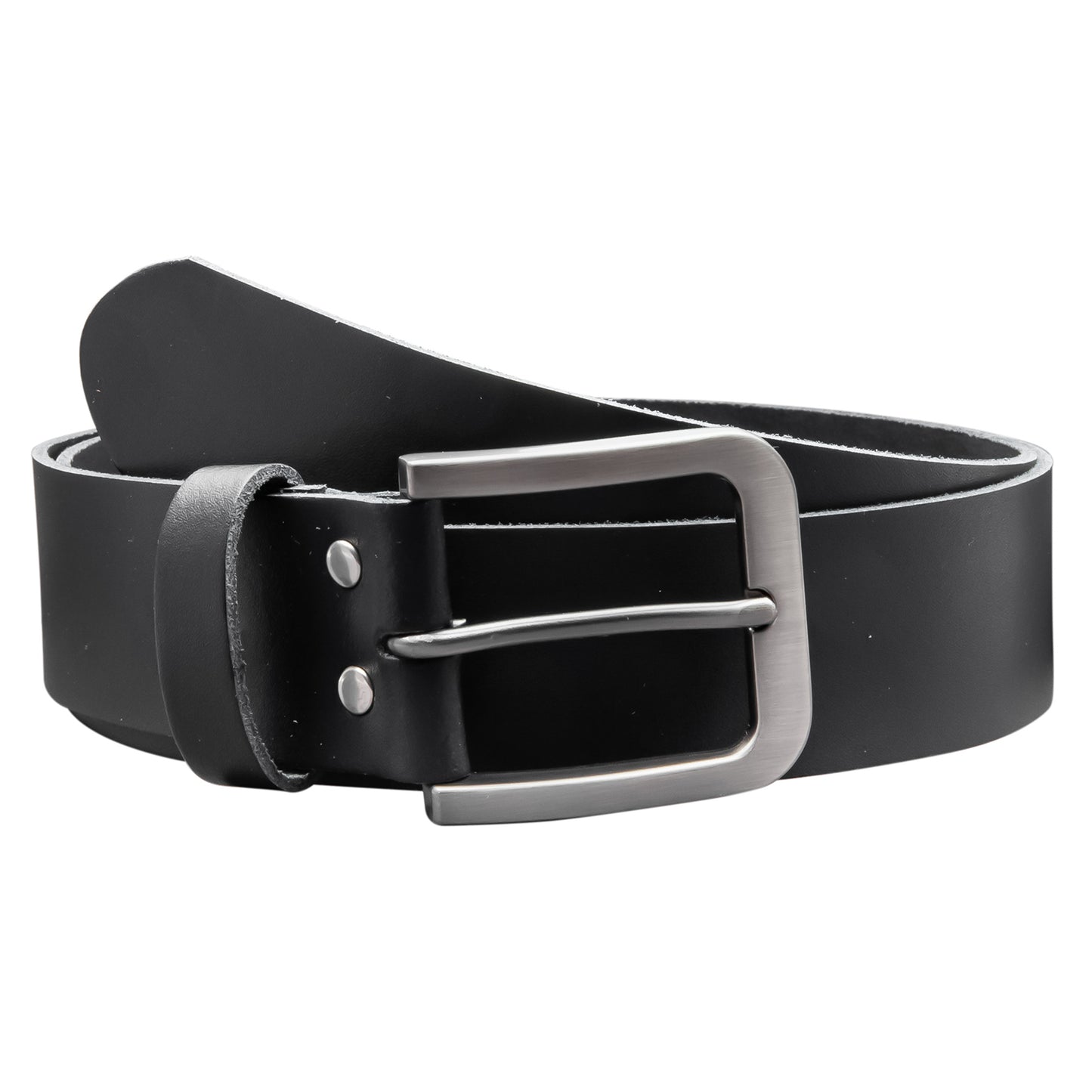 40 mm Gürtel Spaltleder Modell EH520-SL-Schwarz