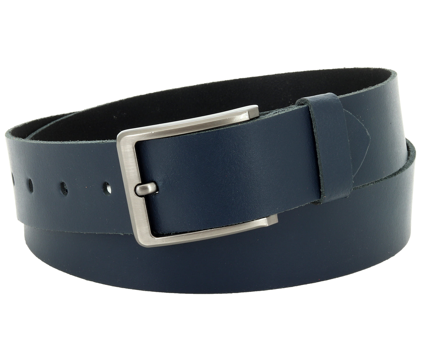 40 mm Gürtel Spaltleder Modell EH521-SL-Dunkelblau