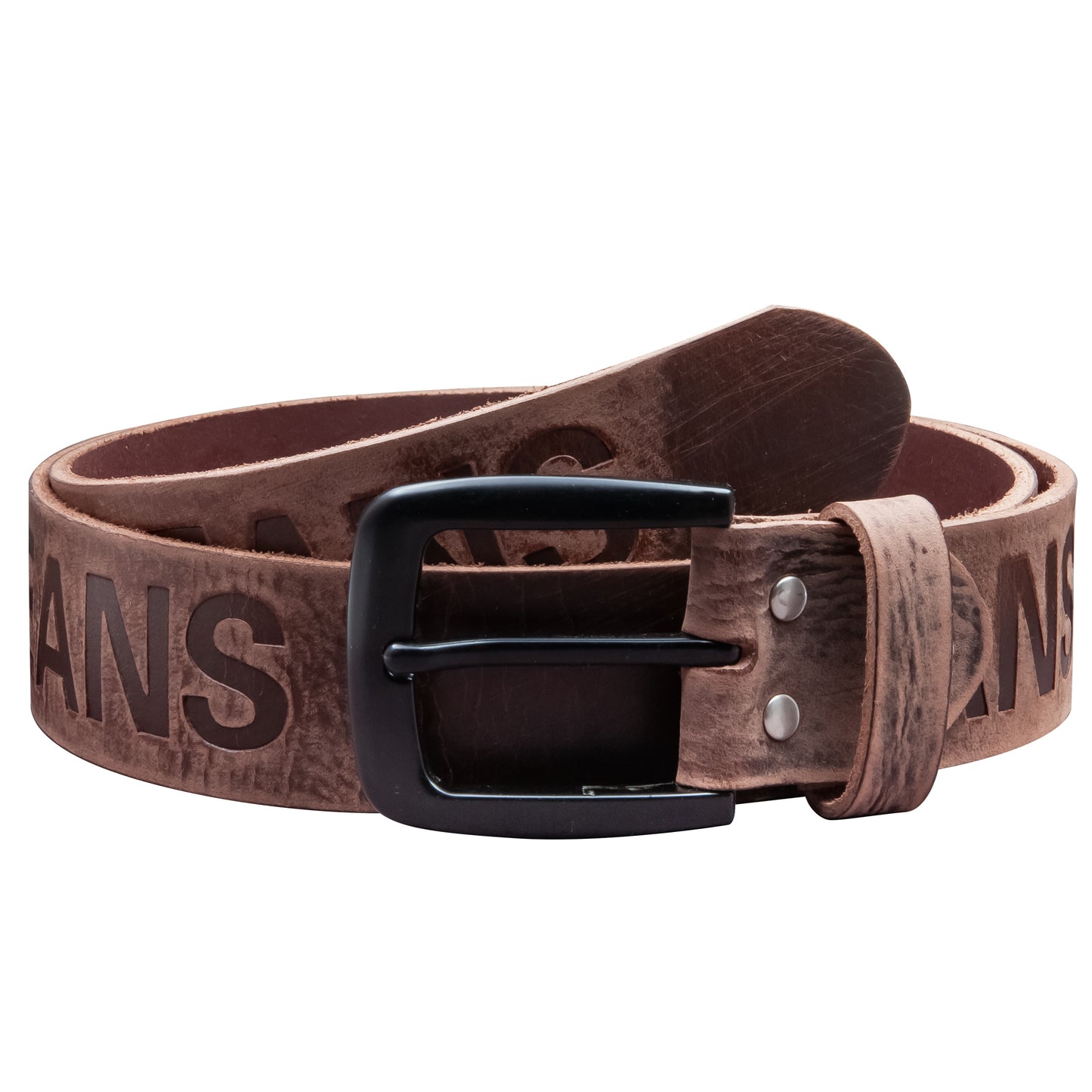 40 mm Gürtel Aufruck Leder Modell EH523-AD-Dunkelbraun