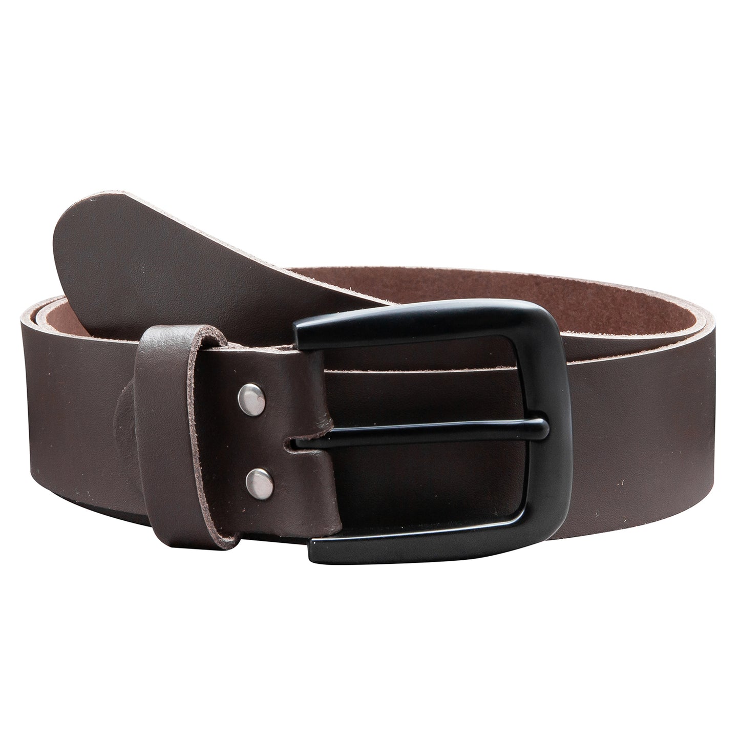 40 mm Gürtel Spaltleder Modell EH523-SL-Dunkelbraun