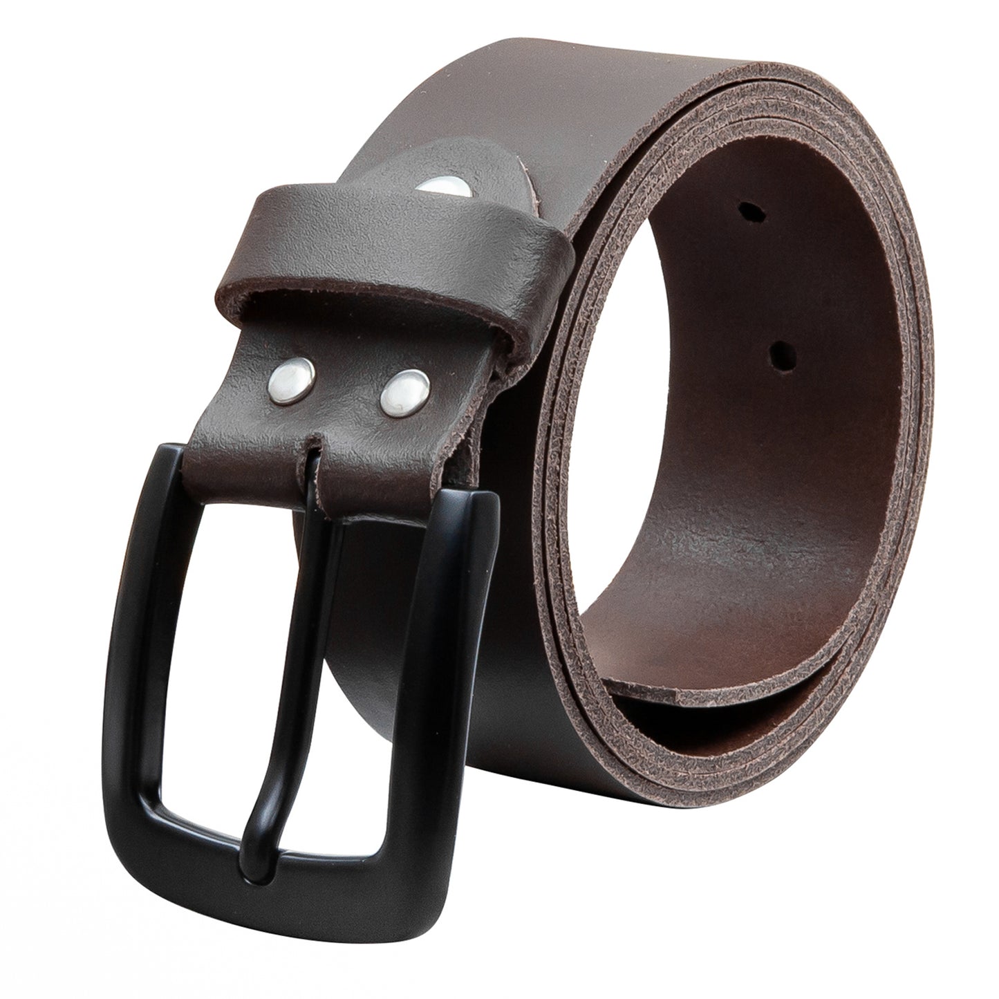 40 mm Gürtel Spaltleder Modell EH523-SL-Dunkelbraun
