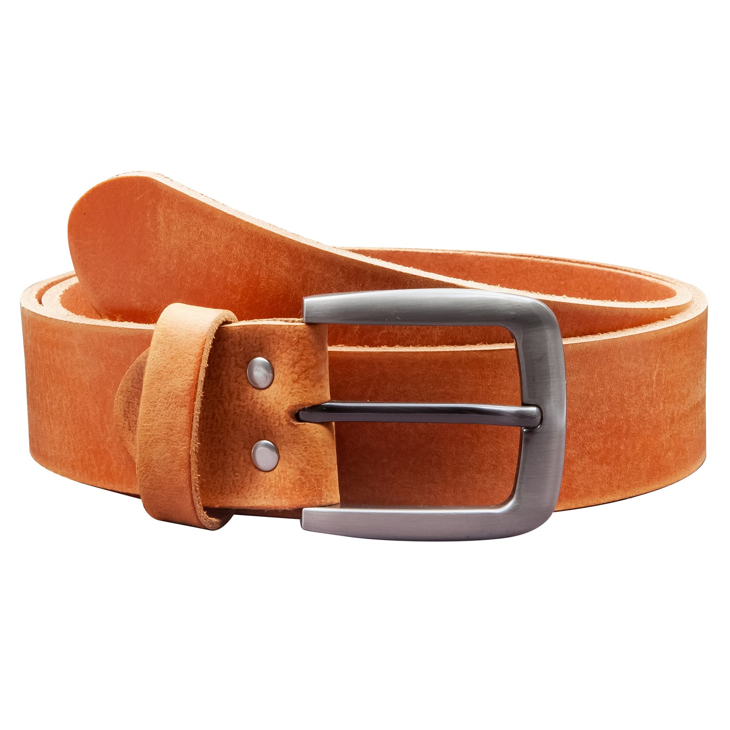40 mm Gürtel Geschliffenes Leder Modell EH524-GE-Cognac