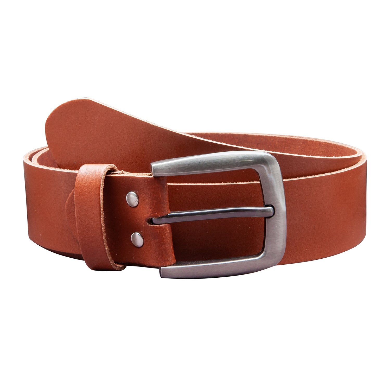 40 mm Gürtel Spaltleder Modell EH524-SL-Cognac