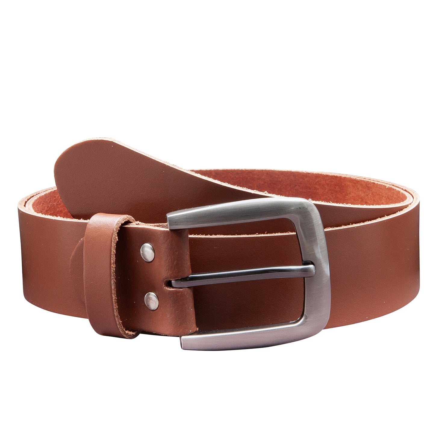 40 mm Gürtel Spaltleder Modell EH524-SL-Hellbraun