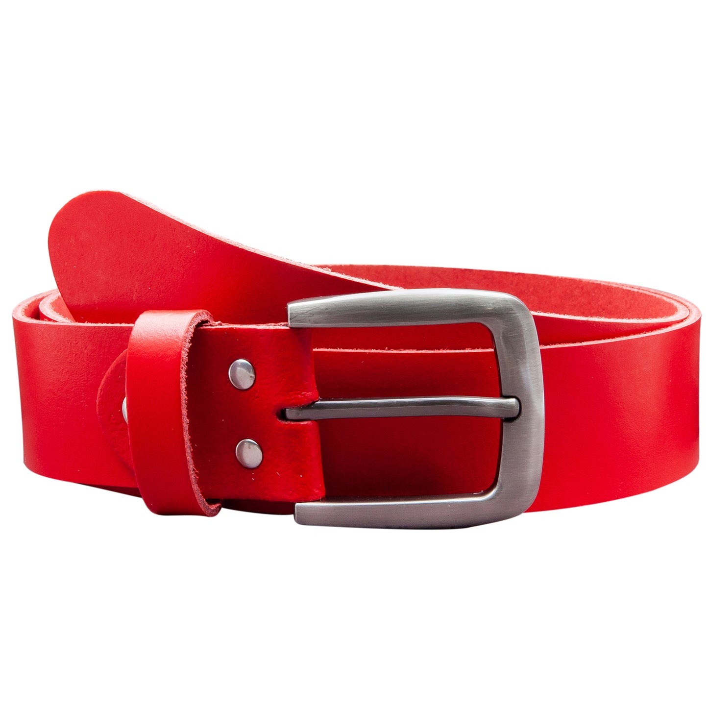 40 mm Gürtel Spaltleder Modell EH524-SL-Rot