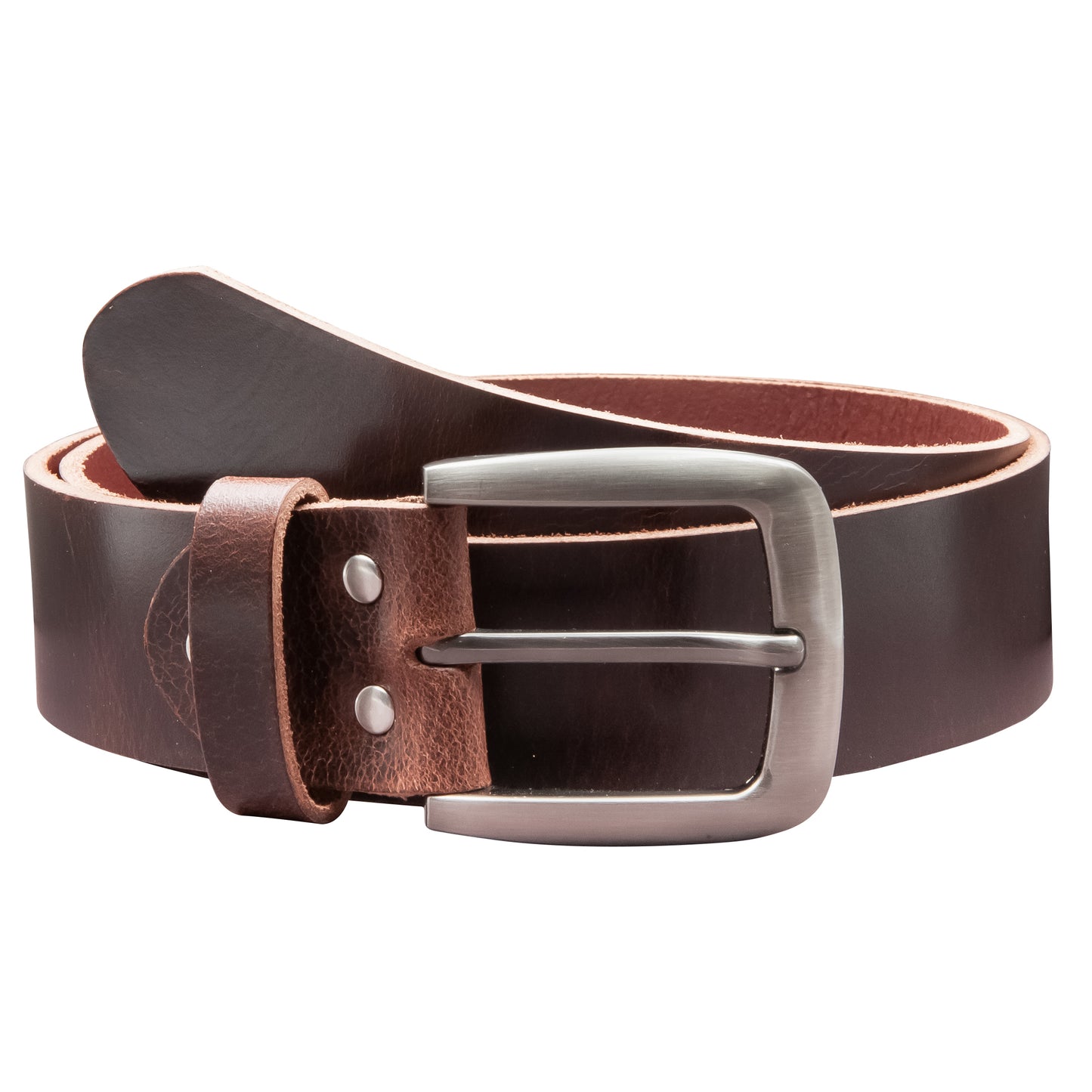 40 mm Gürtel Vollleder Modell EH524-VL-Dunkelbraun