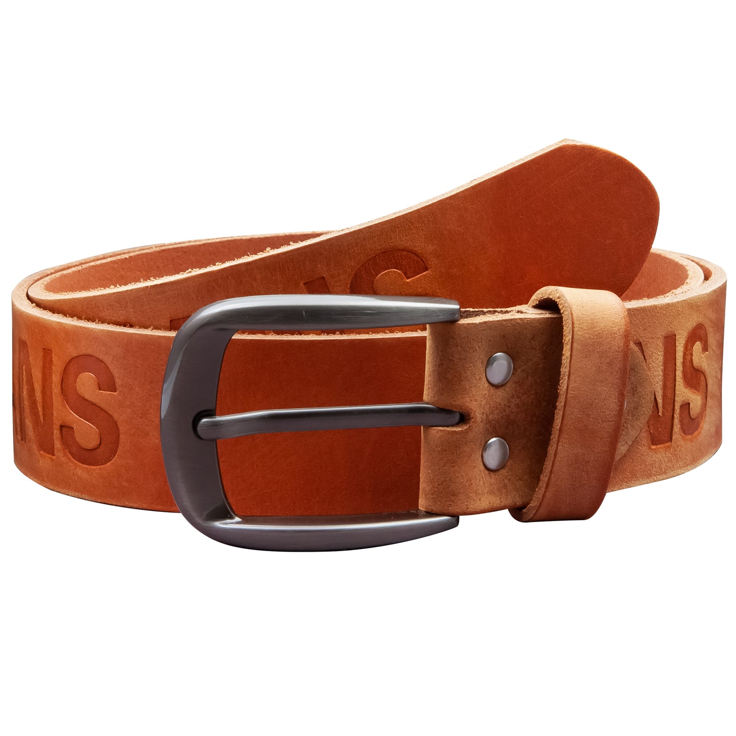 40 mm Gürtel Aufruck Leder Modell EH525-AD-Cognac