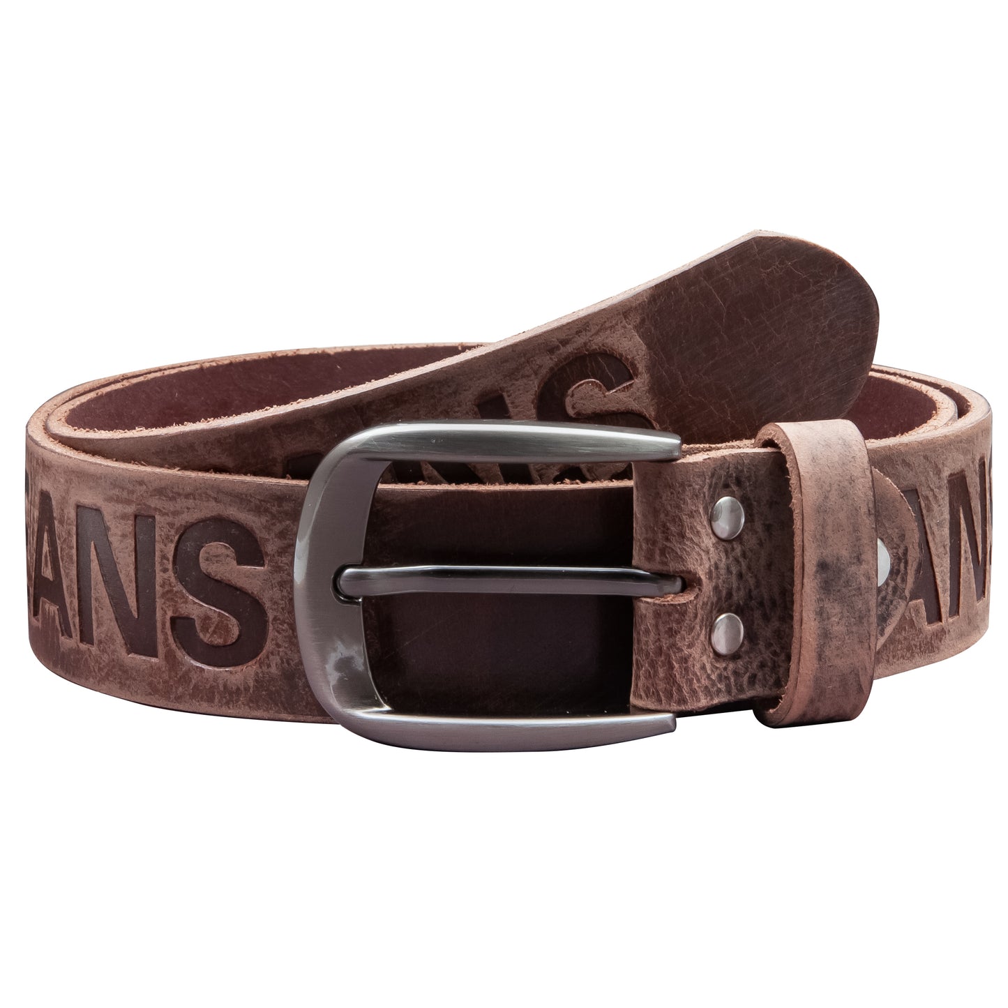 40 mm Gürtel Aufruck Leder Modell EH525-AD-Dunkelbraun