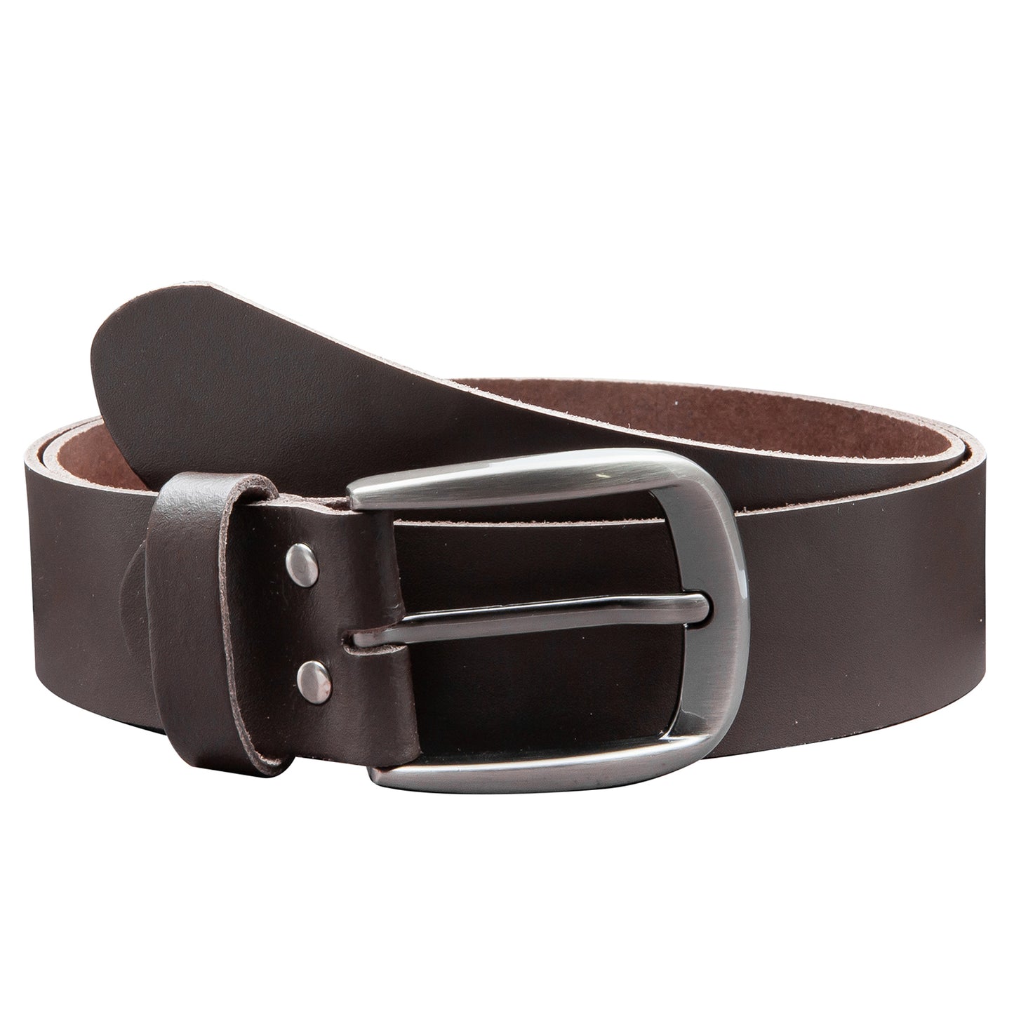 40 mm Gürtel Spaltleder Modell EH525-SL-Dunkelbraun