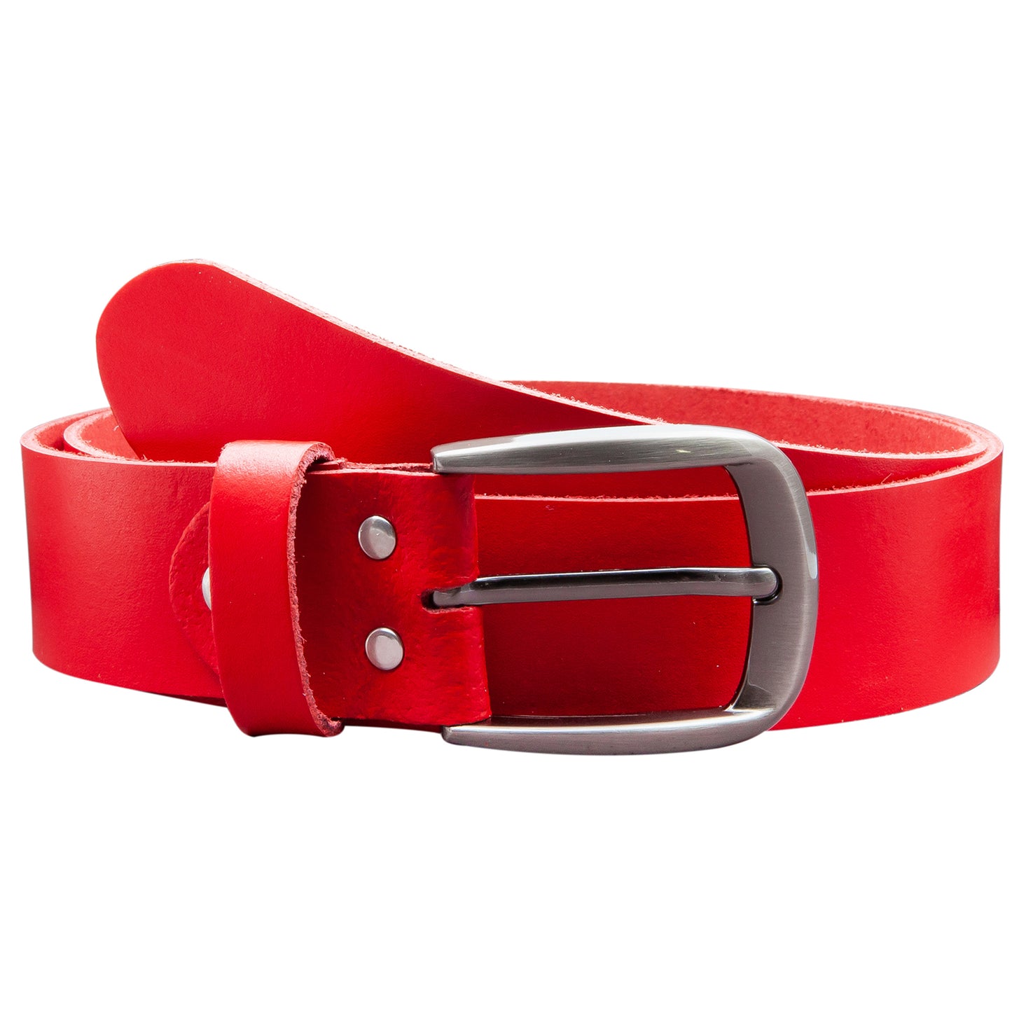 40 mm Gürtel Spaltleder Modell EH525-SL-Rot