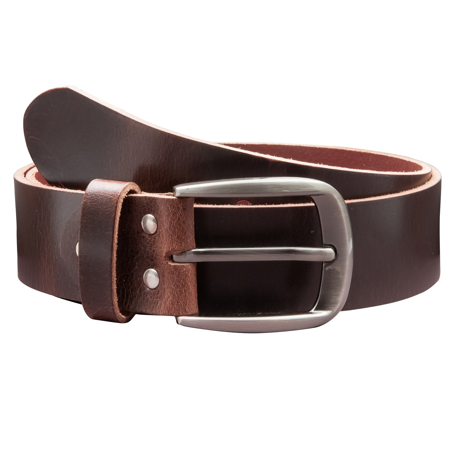40 mm Gürtel Vollleder Modell EH525-VL-Dunkelbraun