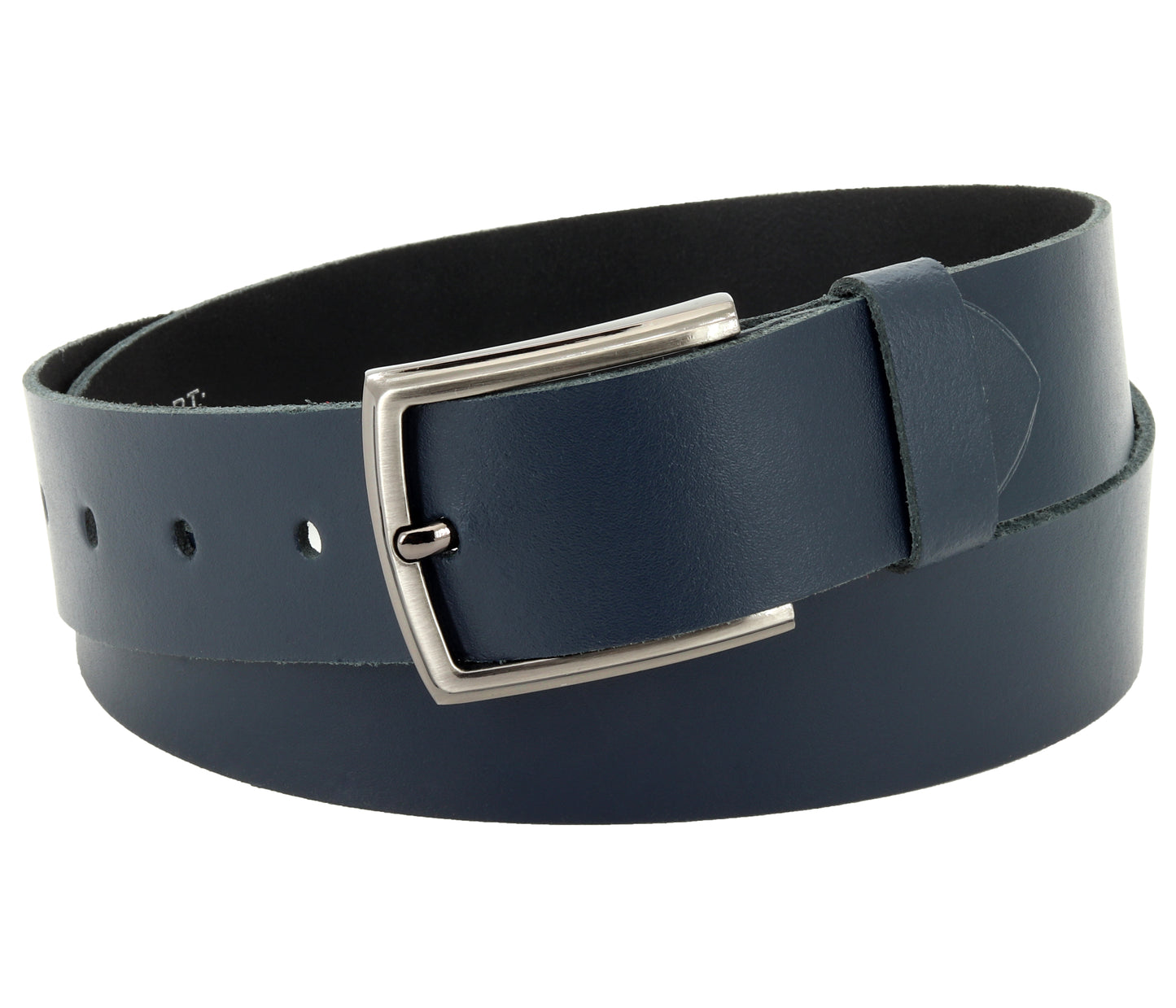 40 mm Gürtel Spaltleder Modell EH526-SL-Dunkelblau