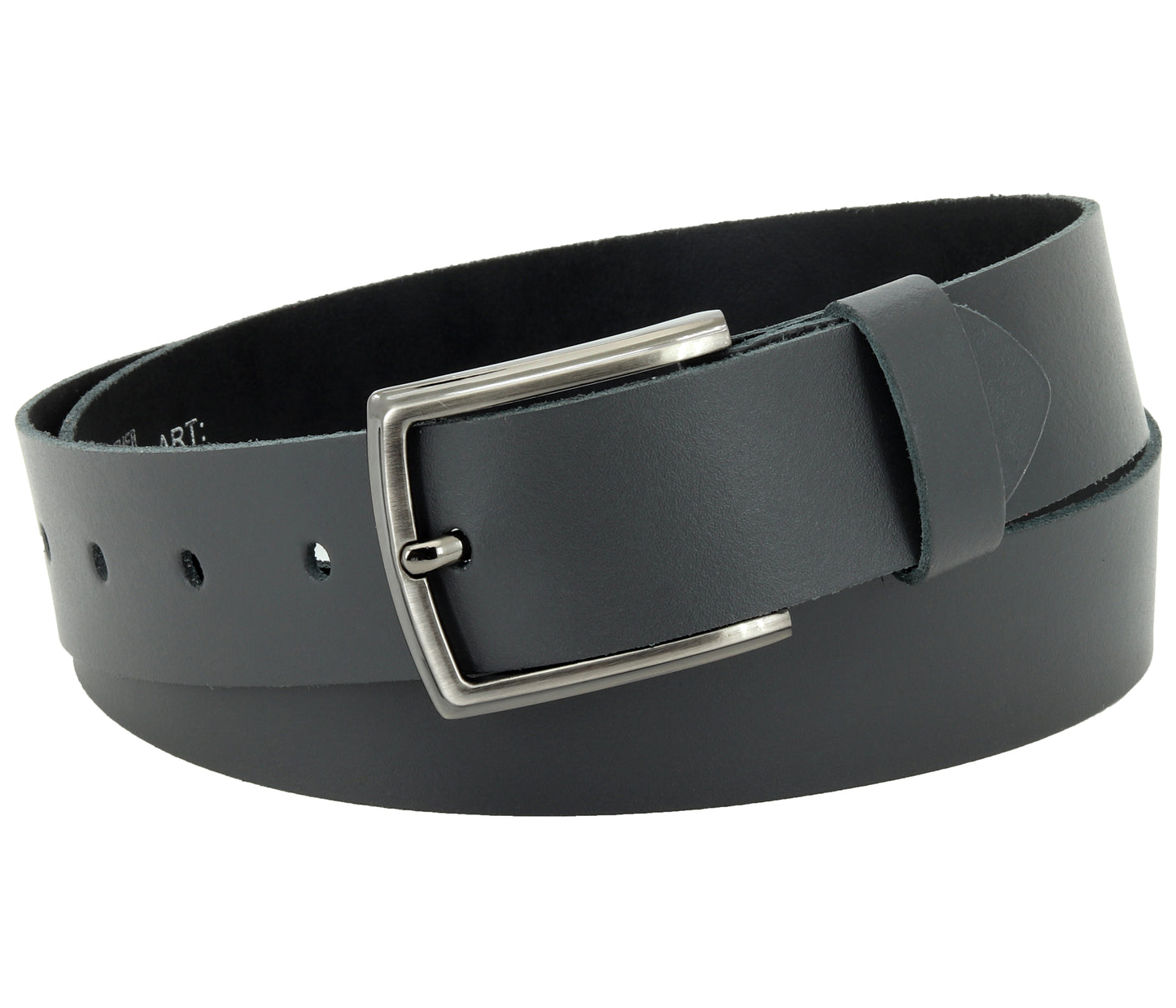 40 mm Gürtel Spaltleder Modell EH526-SL-Grau