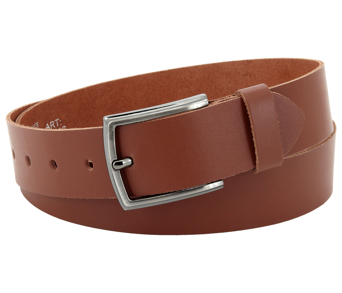 40 mm Gürtel Spaltleder Modell EH526-SL-Hellbraun