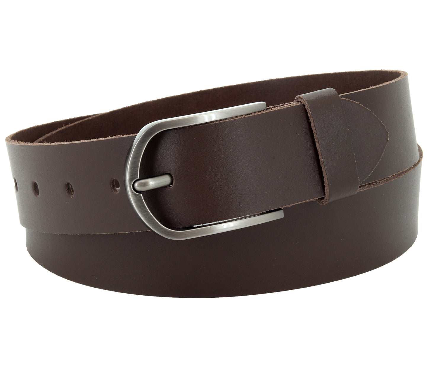 40 mm Gürtel Spaltleder Modell EH527-SL-Dunkelbraun