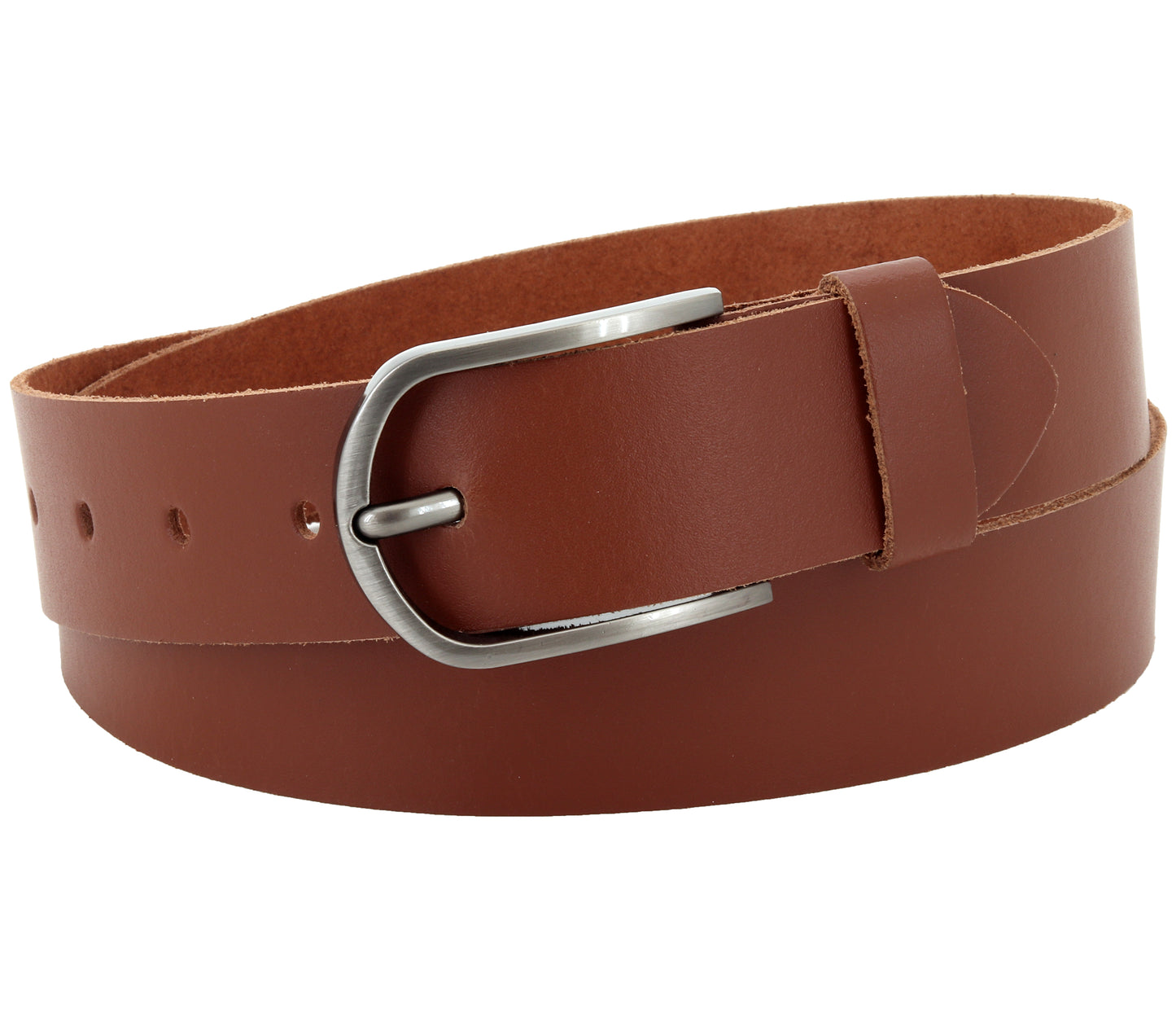 40 mm Gürtel Spaltleder Modell EH527-SL-Hellbraun