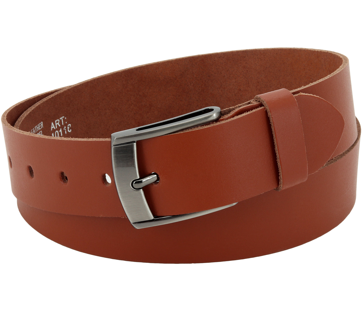 40 mm Gürtel Spaltleder Modell EH531-SL-Cognac
