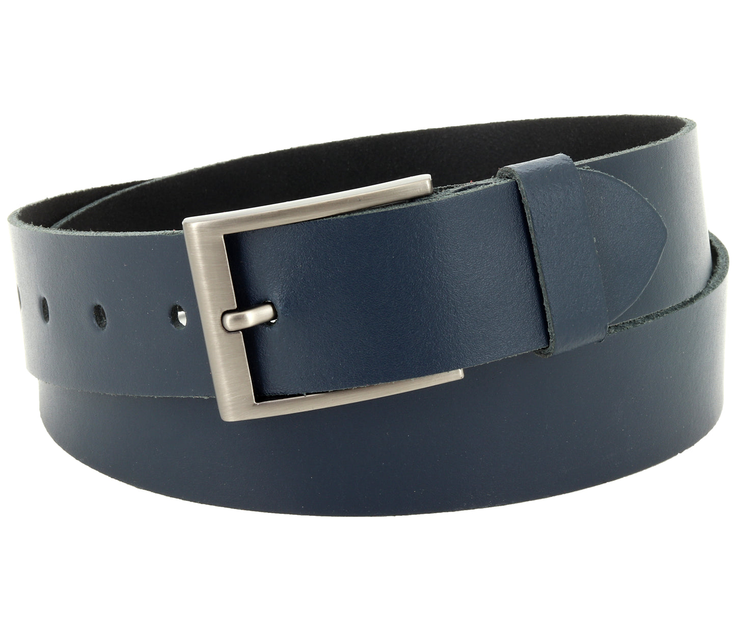 40 mm Gürtel Spaltleder Modell EH532-SL-Dunkelblau